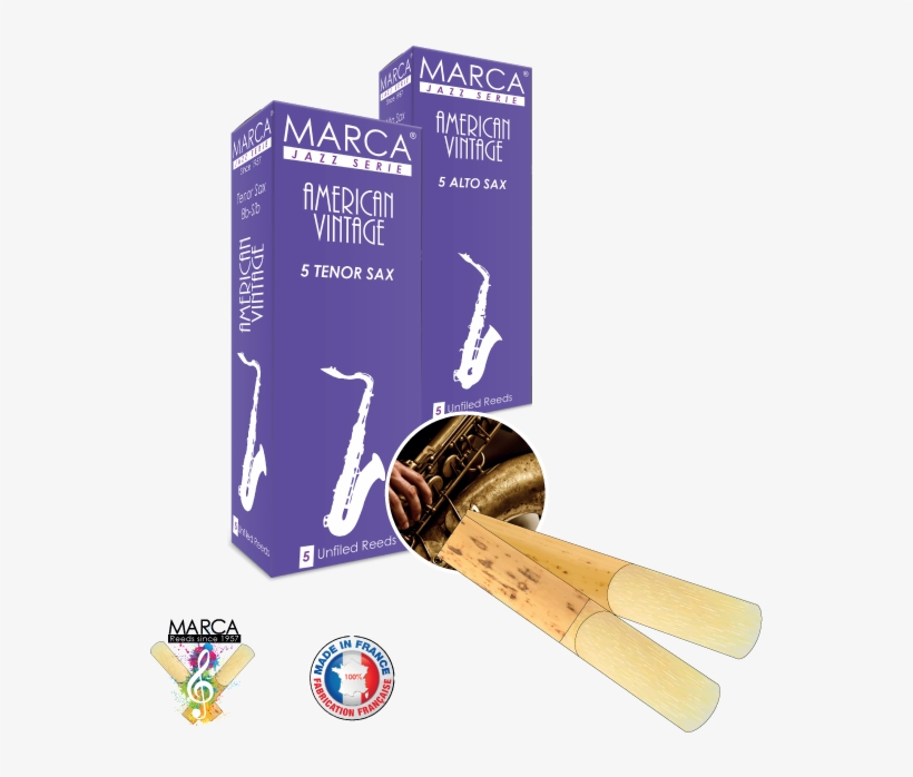 Marca American Vintage - Marca Reeds American Vintage Alto Sax 3, transparent png #2569457