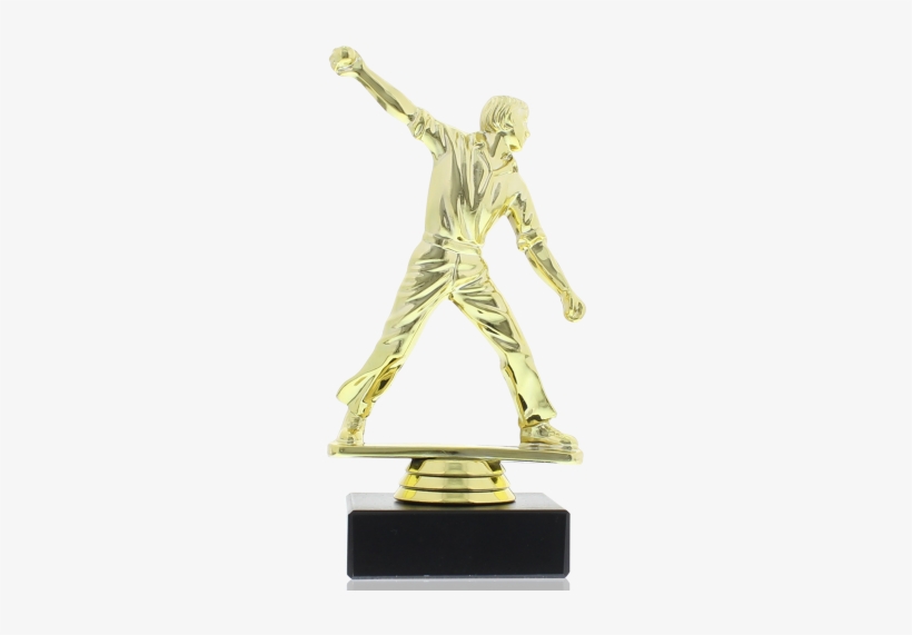 Plastic Figure Cricket Thrower 16,0cm - Statue, transparent png #2569504
