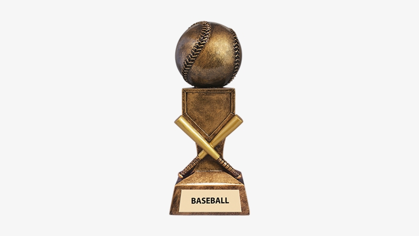 1st Place Baseball Trophy, transparent png #2569529