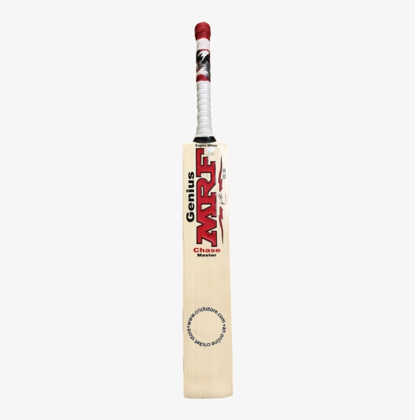 Zoom - Mrf Genius Unique English Willow Cricket Bat Size 5, transparent png #2569797