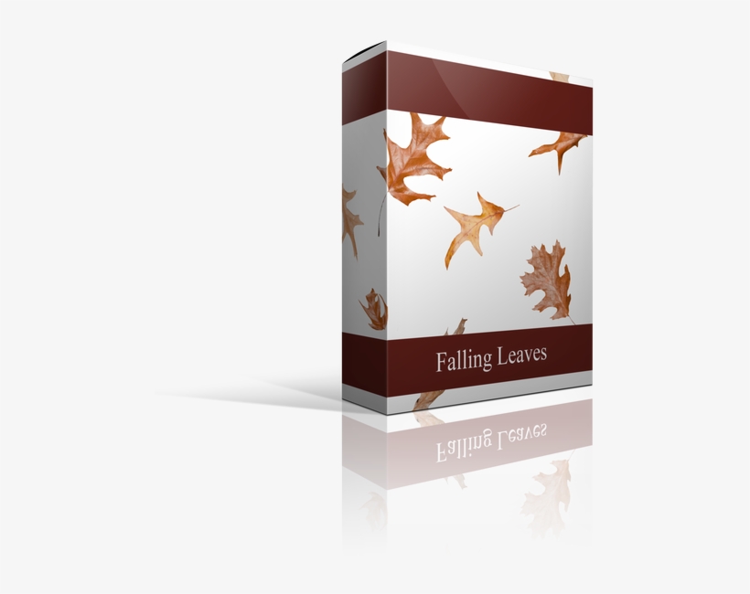 Real Falling Leaf Overlays These Are Real Leaves Falling - Reindeer, transparent png #2569926