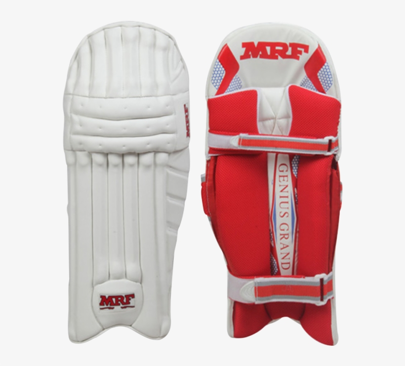 Mrf Batting Leg Guard Genius Grand - Mrf Bat Leg Guards Genius Elite, transparent png #2570222