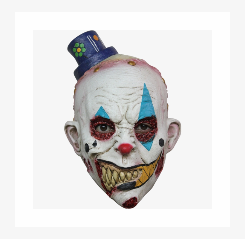 Childs Mimezack Clown Latex Mask - Transparent Clown Mask, transparent png #2570594