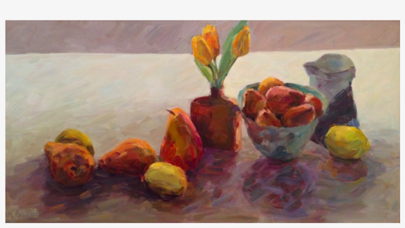 White Cloth With 3 Tulips - Linen, transparent png #2570682