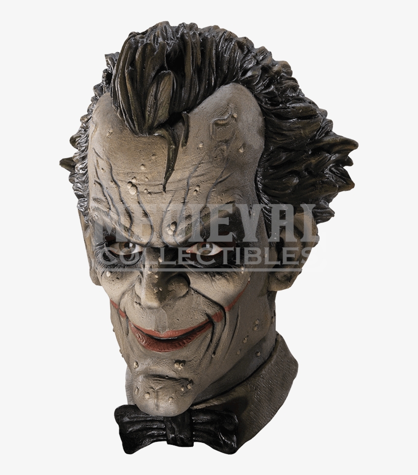 Arkham Joker Deluxe Vinyl Mask - Joker Arkham Mask, transparent png #2570856