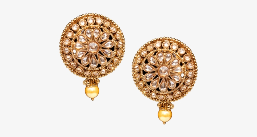 Artificial Jewellery Online - Artificial Jewellery Earrings Png, transparent png #2571657