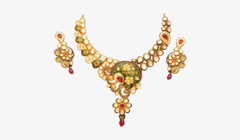 Fashion Jewellery Chennai,antique Jewellery Chennai,polki - Kundan Jewellery Png, transparent png #2571751