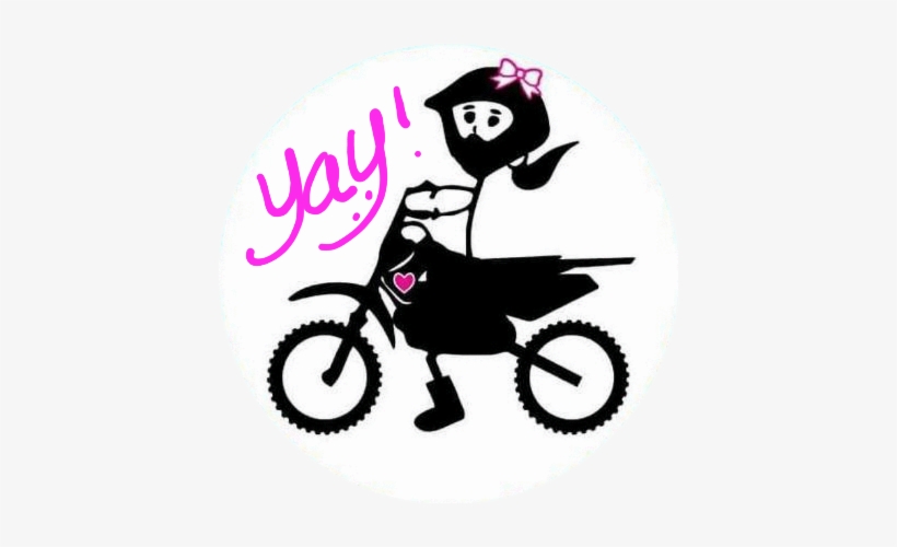 First Let Me Welcome You To The Club You're Already - Dirt Bike Girl Adventures, transparent png #2571885