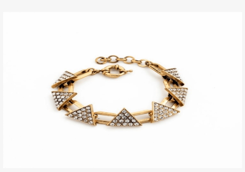 Crystal Bracelet Crystal Bracelet Crystal Bracelet - Triangle Crystal Pave Bracelet, transparent png #2571949