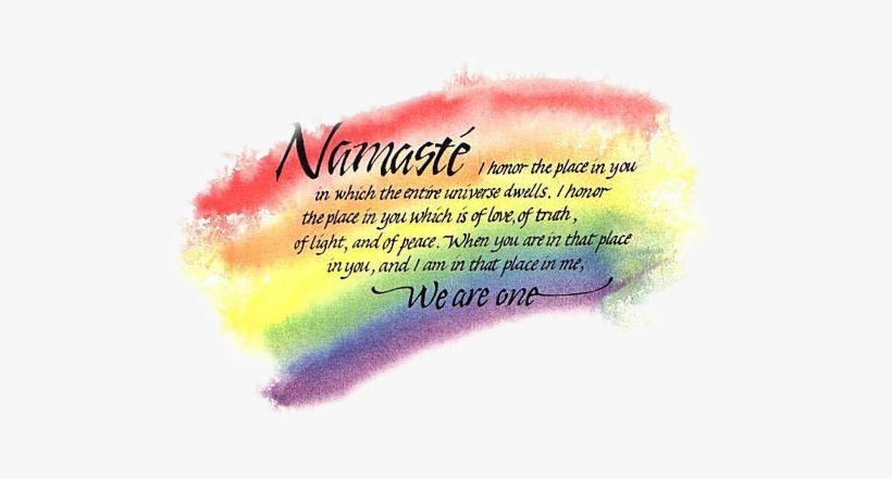 Namaste Welcome Png Download - Namaste Traduction En Francais, transparent png #2572425