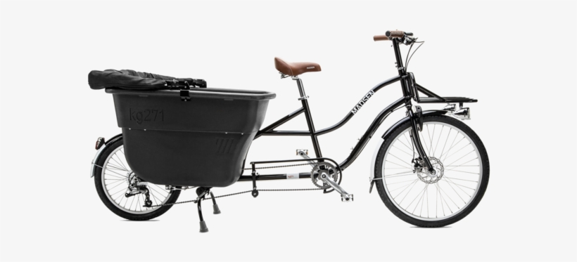 Png) - Bike With Kids Bucket On Back, transparent png #2572491