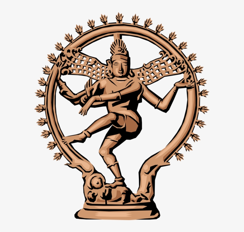 Siva Hinduism Royalty Free Vector Clip Art Illustration - Many Beliefs In Hinduism, transparent png #2572646