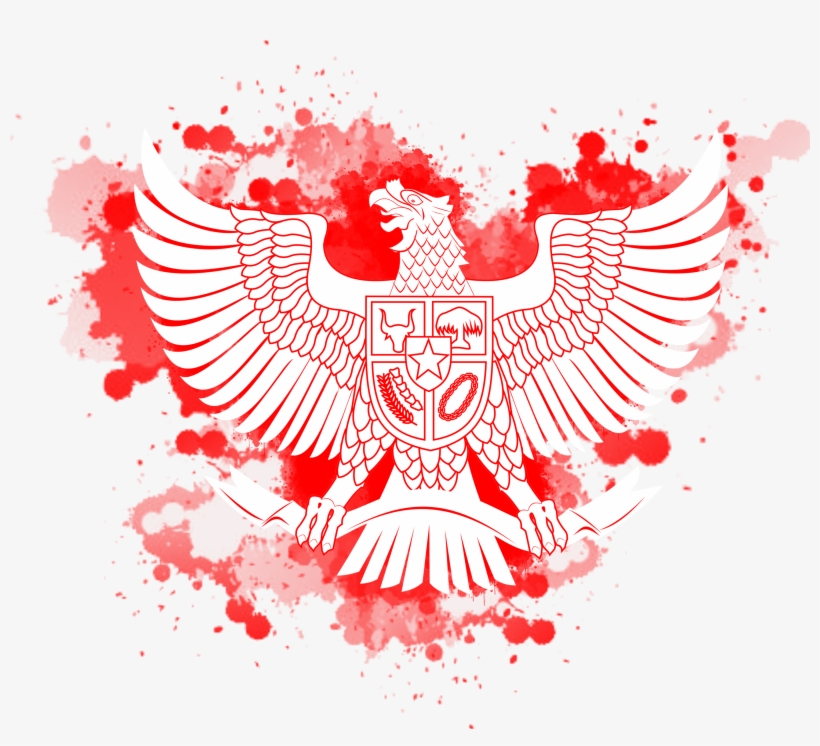 Indonesia's Independence Day Celebration At G-land - Indonesian Independence Day Design, transparent png #2573770