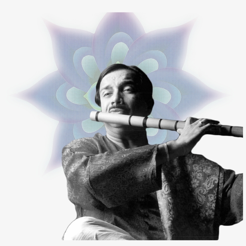 Rajendra Teredesai Playing Flute - Flute, transparent png #2574354
