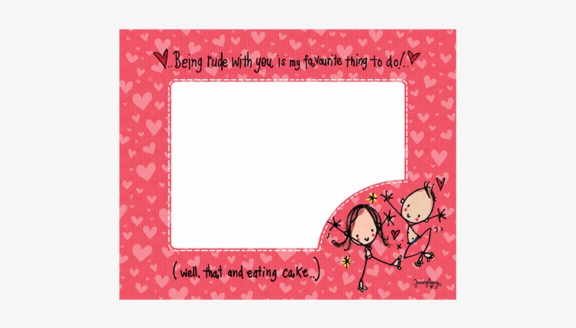 Being Rude With You Is My Favourite Thing To Do - Cartoon, transparent png #2574529