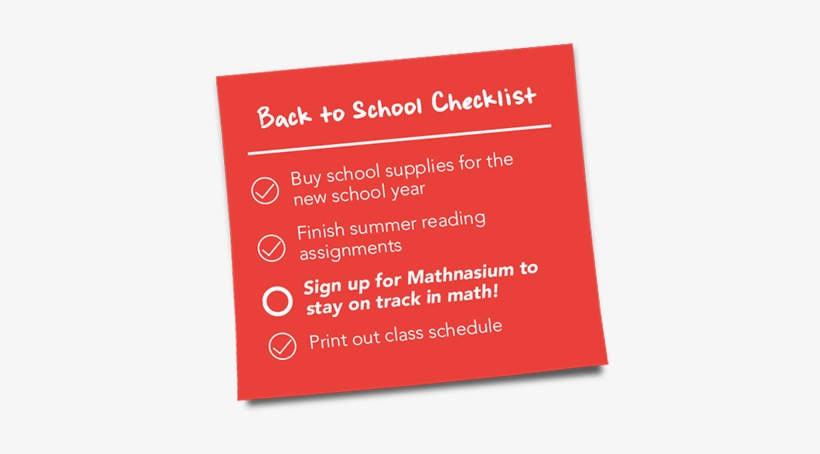 Summer Has Flown By And Back To School Season Is Here - Mathnasium Back To School, transparent png #2575149