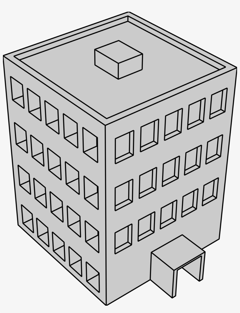 Big Image - Building Png Perspective, transparent png #2575229