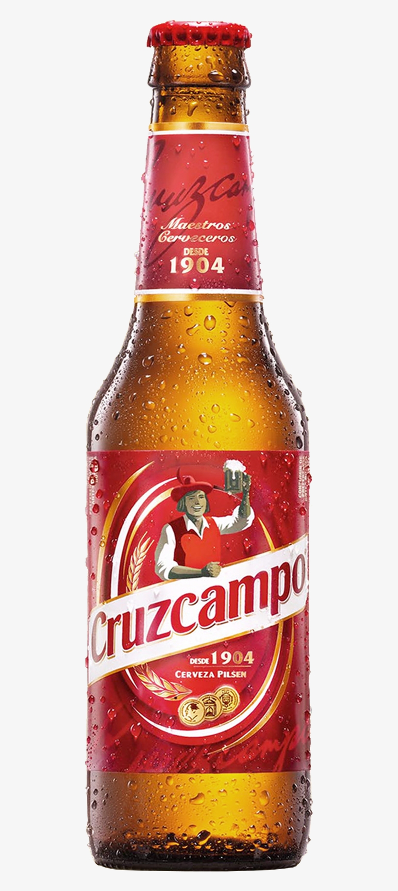 Beer - Cerveza Cruzcampo, transparent png #2575355