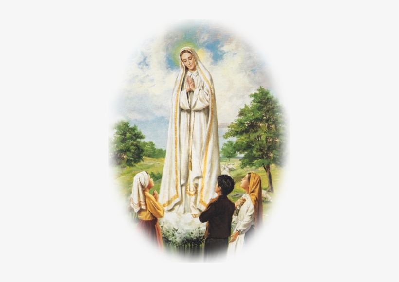 Images/family-prayer - Painting Of Our Lady Of Fatima, transparent png #2576215