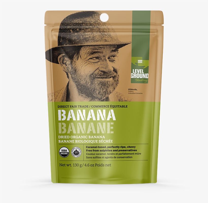 Banana Noback Rgb Small - Level Ground Trading Tanzanian Certified Organic Fair, transparent png #2576844