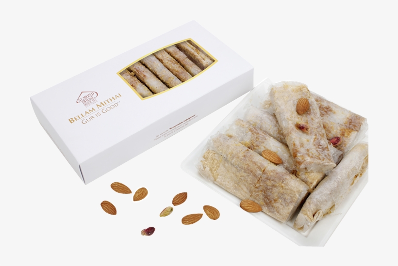 Bellam Dry Fruit Pootharekulu, transparent png #2576863