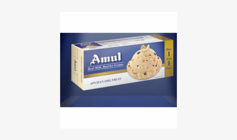 Flag This Review - Amul Afghan Dry Fruit Ice Cream, transparent png #2576958