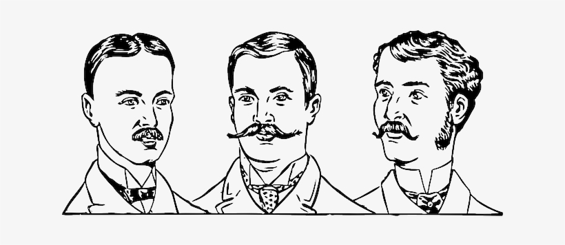 Edwardian Mens Hairstyles - Early 1900's Men Hair, transparent png #2578595