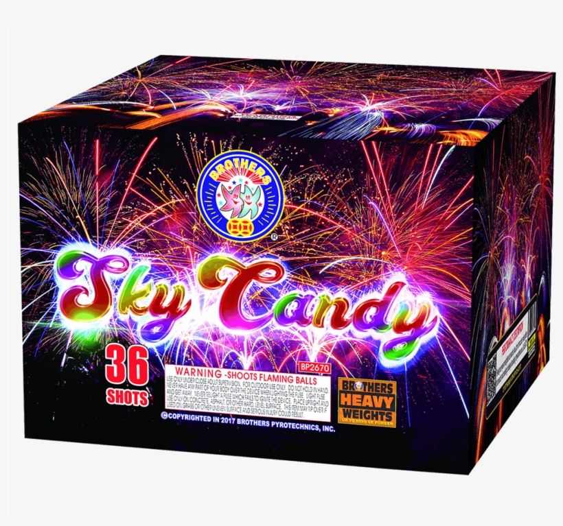 Sky Candy Treats - Brothers Fireworks, transparent png #2578629