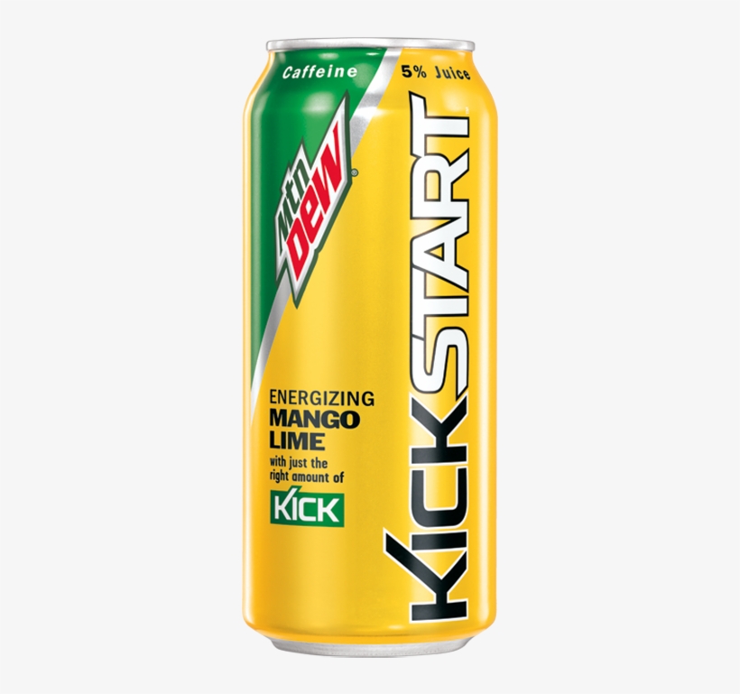 Dew Kickstart Mangolime 16 - Mountain Dew Kickstart Mango Lime, transparent png #2579334