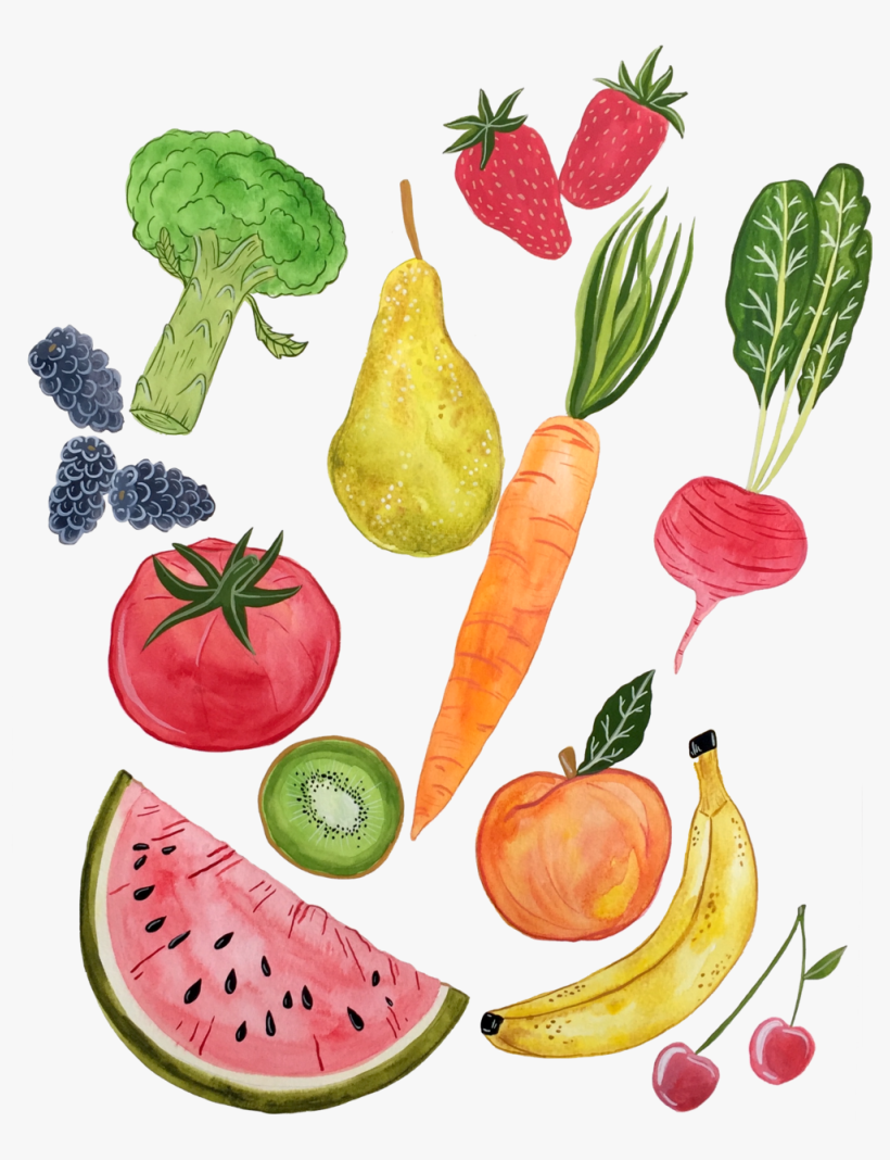 Fruits And Veg, transparent png #2580204
