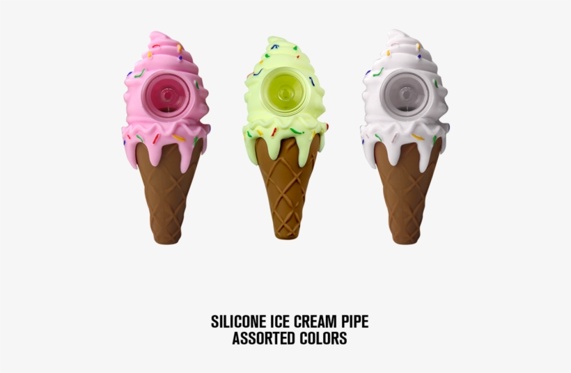 Limited Edition Rico Nasty Silicone Ice Cream Pipe - Rico Nasty Hemper Pipe, transparent png #2580382