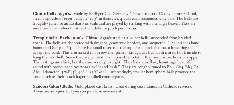 Chime Bells, 1950's - Premika-parab, transparent png #2580467