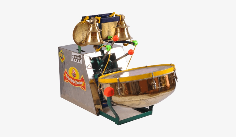 100% - Automatic Temple Bell Drums, transparent png #2580494