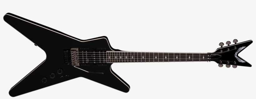 Black Electric Guitars - Dean Ml Switchblade Floyd Hsh Electric Guitar, Classic, transparent png #2580839