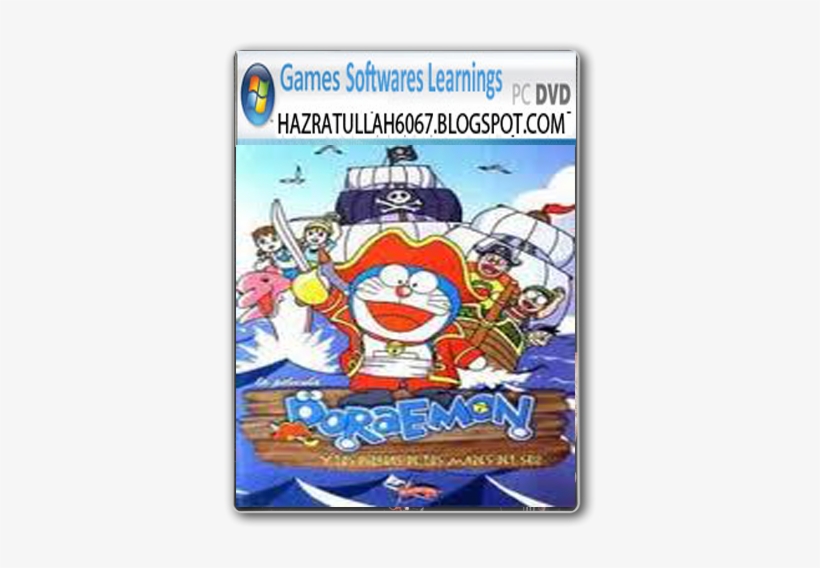 Nobita's Great Adventure In The South Seas Doraemon - Dvd Doraemon Y Los Piratas De Los Mares Del Sur, transparent png #2581184
