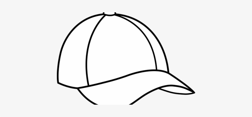 Birthday Cap Line Drawing - Drawing Picture Of Cap, transparent png #2581397