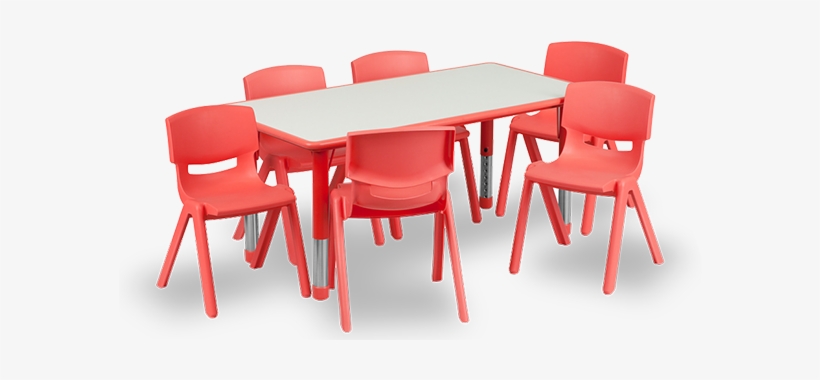 Shop Classroom Essentials - Flash Furniture 23.625''w X 47.25''l Adjustable Rectangular, transparent png #2581750