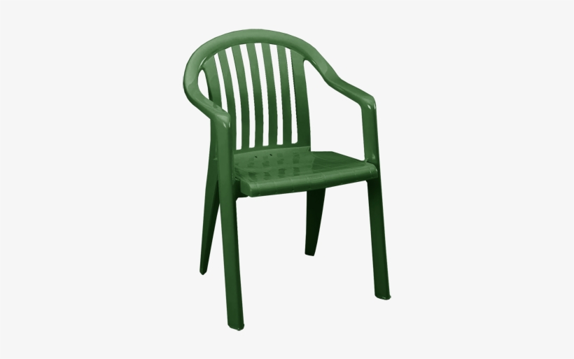 Grosfillex Miami Lowback Armchair- - Plastic Resin Chair, transparent png #2581869