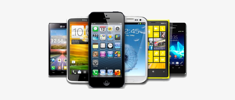 Data/group-phones - Cellular Phone, transparent png #2581871