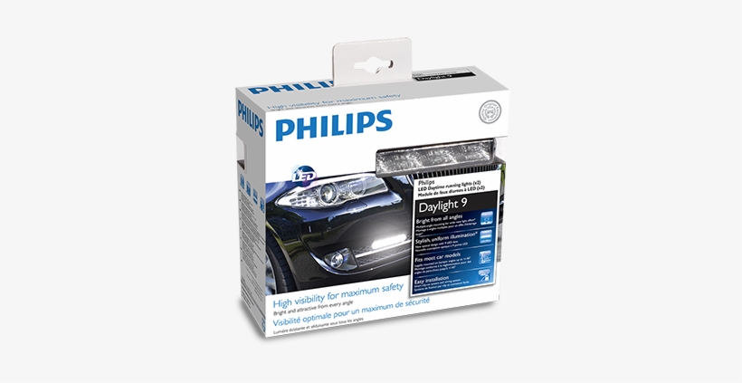 Led Daylight - Philips Daylight 9 Drl Kit, transparent png #2583129
