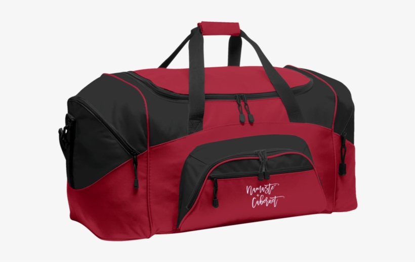 Namaste Cabernet Sport Duffel - Port Authority Bg99 Standard Colorblock Sport Duffel,, transparent png #2583937