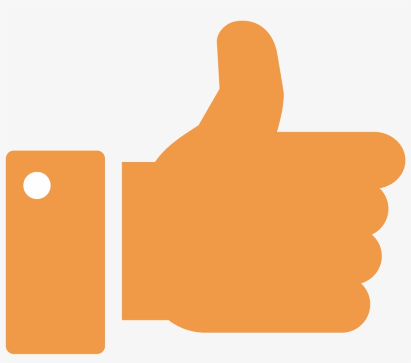 Follow-us - Thumb Signal, transparent png #2584095