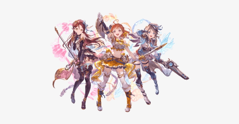 Aqours Second-years A - Aqours Granblue Fantasy Second Years, transparent png #2584146