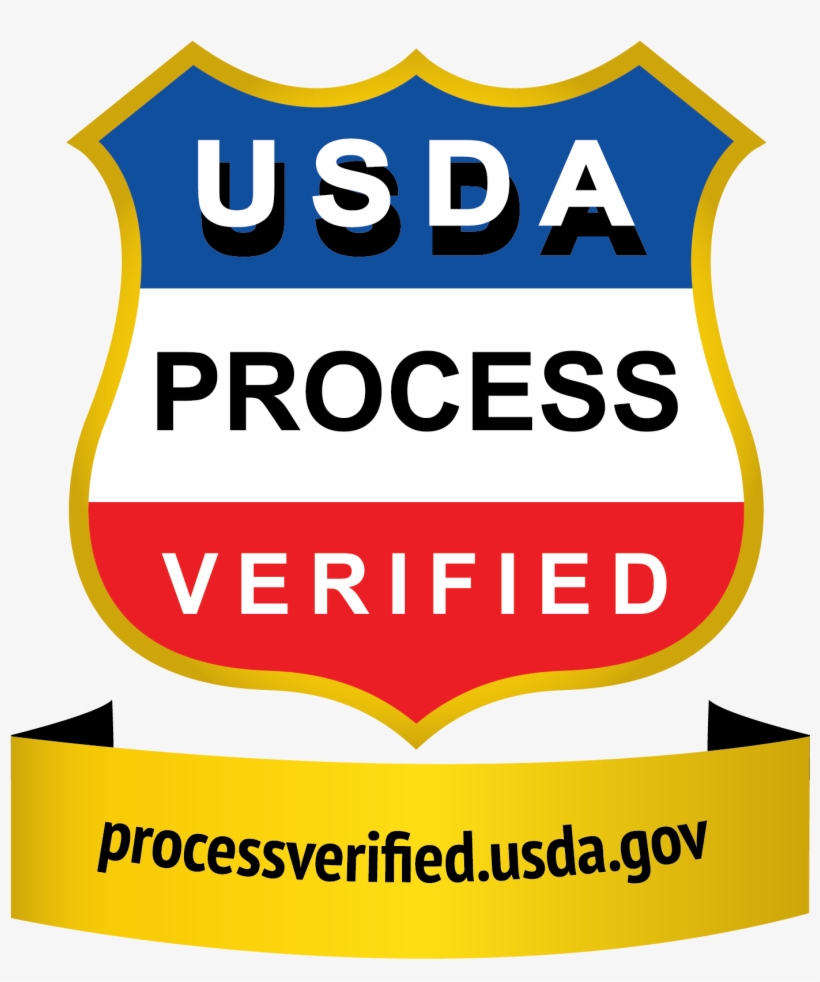 Grade Shields For Beef Products - Usda Process Verified Program Shield, transparent png #2584284