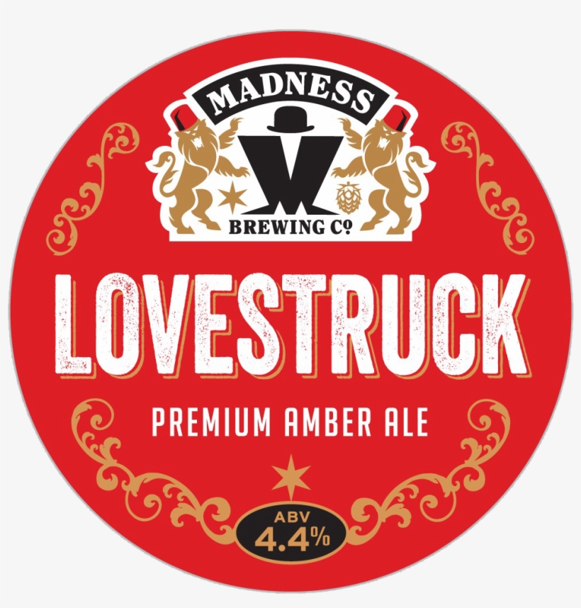 Madness Love Struck 4% 30l - Lovestruck Beer, transparent png #2584351