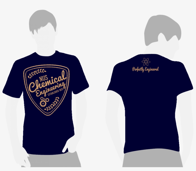 Jervis' Chem Eng Shirt Design - Chemical Engineering T Shirt Design, transparent png #2584416