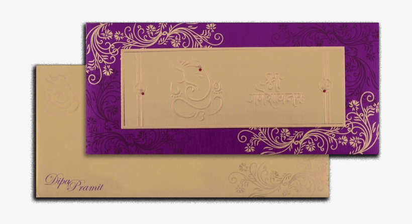 Hindu Wedding Cards - Hinduism, transparent png #2584564