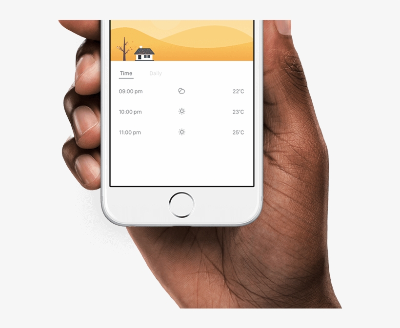 Hand-708x592 - Gif Of Using App, transparent png #2584955