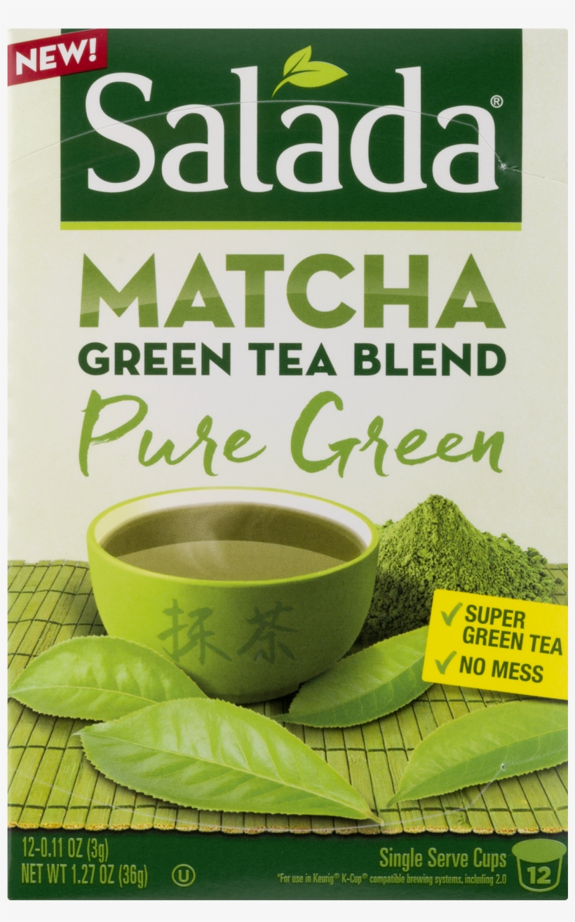 Salada® Matcha Pure Green Tea Blend Tea Bags 12-0 - Salada Matcha Green Tea, transparent png #2585114