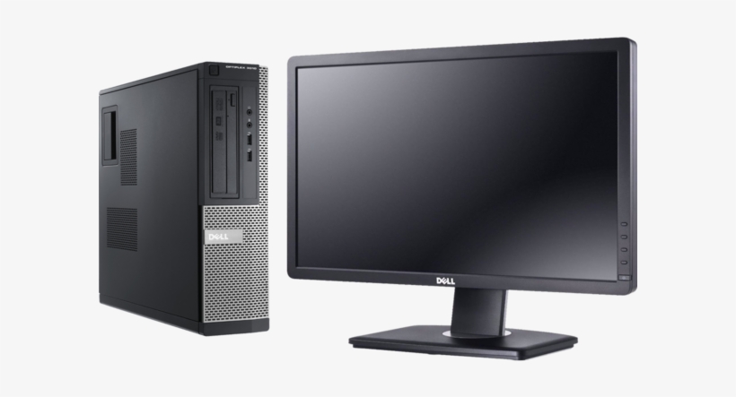 Dell Optiplex Gx3020 Intel I3 Desktop Pc & 19" Monitor - Dell Professional P2212h 21.5" Widescreen Led Lcd Monitor, transparent png #2585433